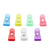 100 Pcs Plastic Clip Colorful Clear Clothespins Photos Crafts Memos