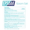 Epsoak Epsom Sal 10 libras Sulfato de magnesio USP, Blanco,