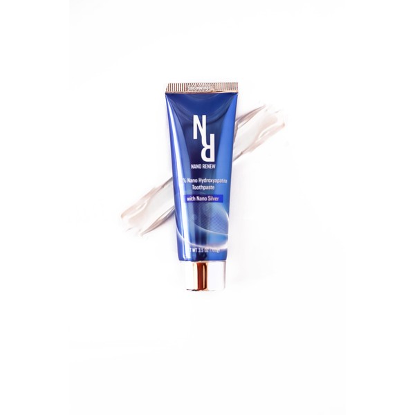 10% Nano Hydroxyapatite Toothpaste (Fluoride Free), with Nano Silver, Natural,
