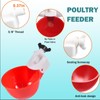 FISH DRAGATE 5 pcs automatic chicken water dispenser,pipette,with 1 hole
