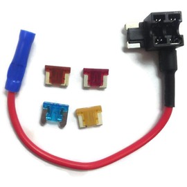 Mini Low Profile ATM + 5A 7.5A 10A 15A, Fuse Tap Add-A-Fuse/Add-A-Circuit for Fuses Automotive