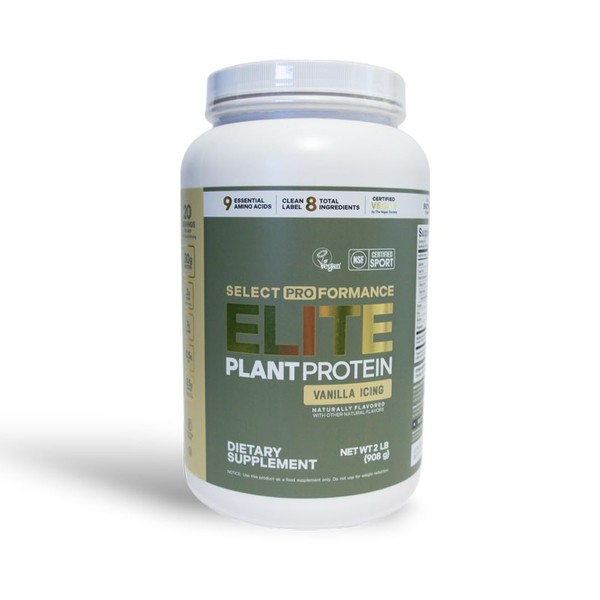 Silver Star Nutrition, Select Proformance Elite Vegan Plant Protein Powder,