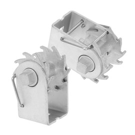 Sosoport 2pcs Electric Fence Strainer: Wire Strainer Heavy Duty Inline Ratchet Fence Wire Tensioner for Electric Farm