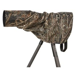 ROLANPRO L Size Rain Cover Raincoat for Telephoto Lens Rain Cover/Lens Raincoat Camouflage Guns Clothing, 90cm Length for 400mm f/2.8、 500mm f/4、600mm f/4、800mm f/5.6 Lens use-Thicker Grass Waterproof