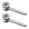Luomorgo Furniture Cabinet Fixing Screw Locking Bolt Fitting 30pcs