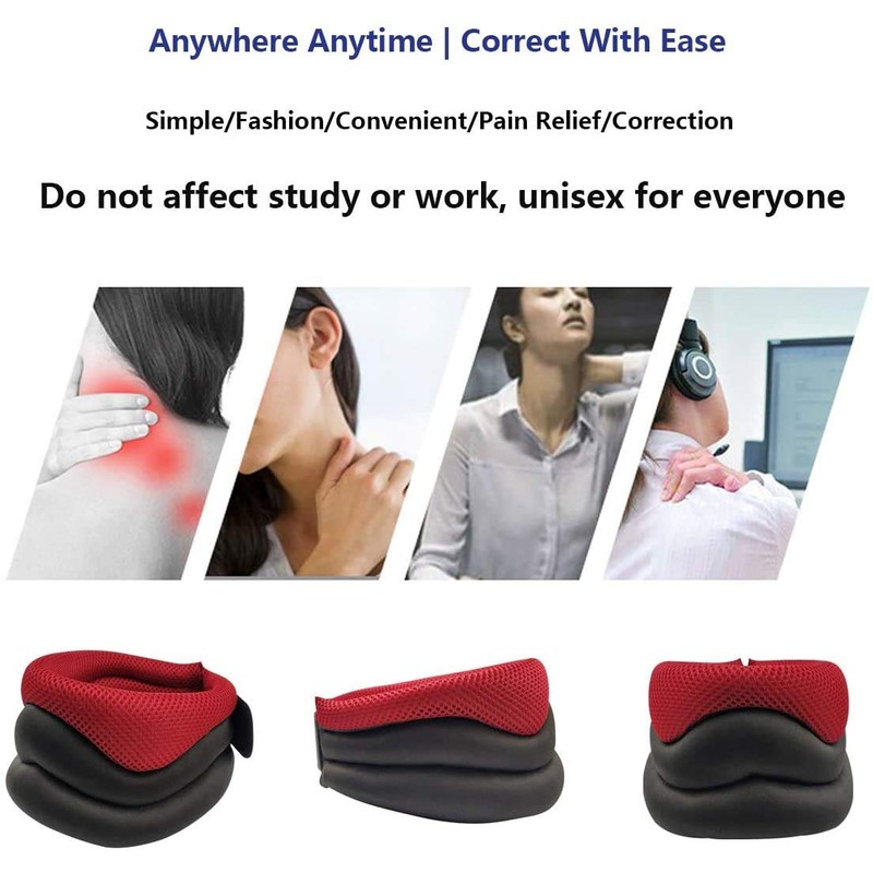 Neck Support Brace Ergonomic Cervical Collar Breathable Neck Brace for