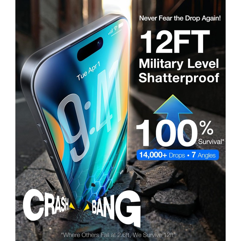 UltraGlass Ultra 9H+ Glass for iPhone 14 Pro Max Privacy