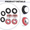Both Front Wheel Bearing Seal Kits for Polaris Outlaw 450