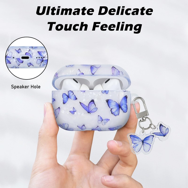 CameCosy Compatible for AirPods Pro 2 (2022) Case with Cute