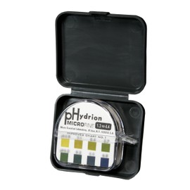 Micro Essential Lab MF-1607 Hydrion Microfine Short Range pH Test Paper Dispenser, 6.0 - 8.0 pH, Double Roll