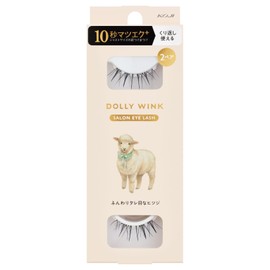 Dolly Wink Salon Eyelash No.19 Fluffy Droopy-Eyed Sheep 2 Pair