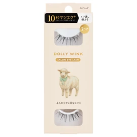 Dolly Wink Salon Eyelash No.19 Fluffy Droopy-Eyed Sheep 2 Pair
