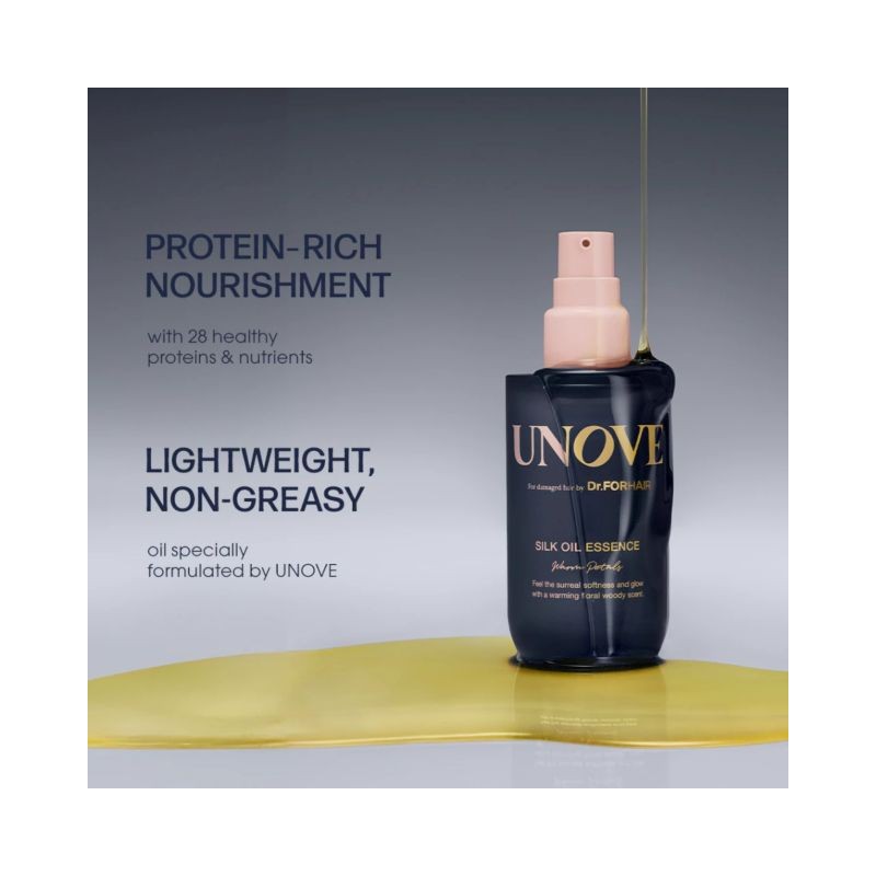UNOVE SILK OIL ESSENCE 70ML (TENDER BLOOM)/(WARM PETALS)