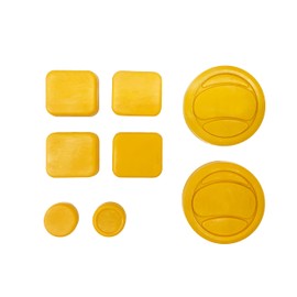 Alephnull Longboard Slider Skating Gloves Longboard Gloves with Protect Pucks Pack of 2