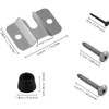 Dartboard Mounting Hardware Kit, Turnwin Dartboard Mounting Bracket, Wall Bracket