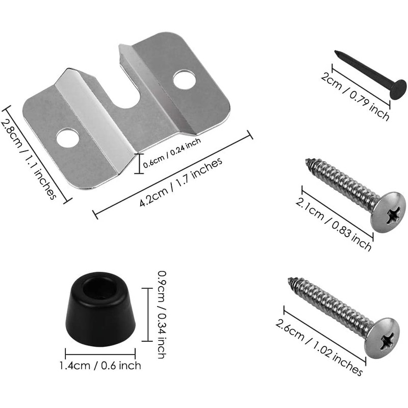 Dartboard Mounting Hardware Kit, Turnwin Dartboard Mounting Bracket, Wall Bracket