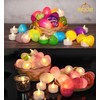 BEICHI Set of 24 Flameless LED Tea Lights Bulk, Electric