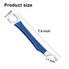 WAURCSY Beer Faucet Wrench Tool, Heavy-Duty Metal, Vinyl Coated Handle,