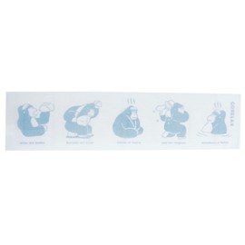 Relax Scrub Body Towel Pale Blue