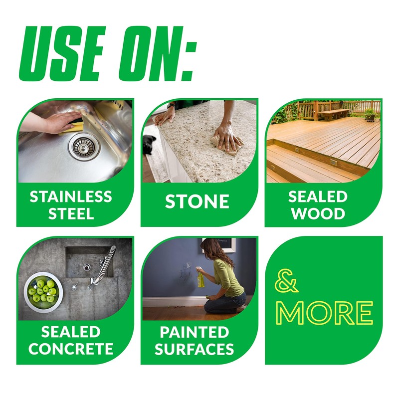 Simple Green 14010 Lemon Scent All-Purpose Cleaner, 1 Gallon Bottle