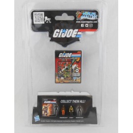 Super Impulse Worlds Smallest GI Joe Snake Eyes Micro 1.25" Action Figure New with Accessories
