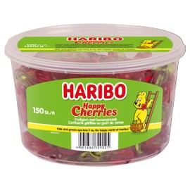 Haribo Happy Cherries, 1er Pack (1 x 1.2 kg)