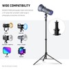 NEEWER Photography Light Stand 1.8-6.6ft/56-200cm with Ball Head 1/4" Screw,