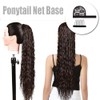 10 Pcs Ponytail Net Bases Stainless Steel Wig Combs 6-teeth