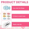 6 PCS Cute Hair Clips, Colorful Fish Cute Hair Accessories