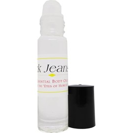 Virsachi: Black Jeans - Type For Men Scented Body Oil Fragrance [Roll-On - Light Gold - 1/3 oz.] - ID#116063