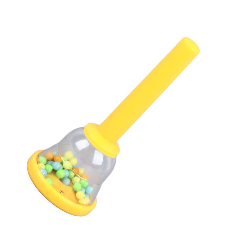 Kids Hand Bell Children Grip Training Plastic Hand Percussion Bell