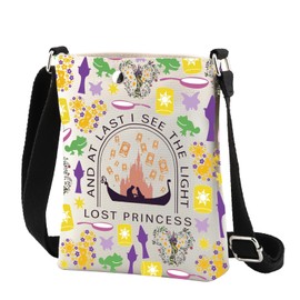 CMNIM at Last I See the Light Crossbody Bag Princess Inspired Gift Cartoon Fan Gift Fairy Tales Gift Princess Crossbody Purse, 24123 at Last-crossbody