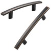 KOOFIZO 10 Pack 3 Inch Oil Rubbed Bronze Kitchen Cabinet