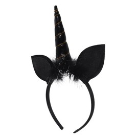 Outanaya Creative Unicorn Cosplay Hair Accessory for Headdress Lightweight and Eye Catching Design for Memorable Photos and Fun Atmosphere at Performances and Parties