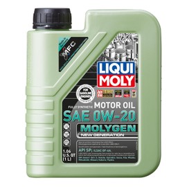 LIQUI MOLY Molygen New Generation SAE 0W-20 | 1 L | Fully synthetic engine oil | SKU: 20436