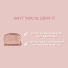Bellamianta Rose Gold Makeup Bag