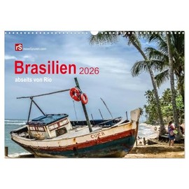 Brasilien 2026 abseits von Rio (Wandkalender 2026 DIN A3 quer), CALVENDO Monatskalender