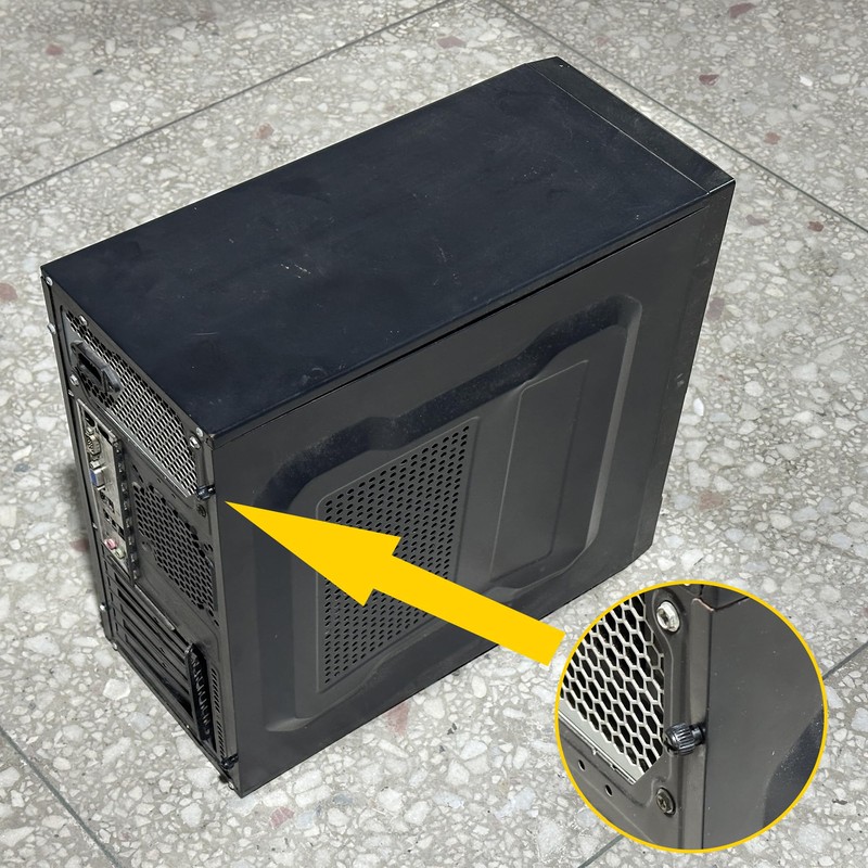 30 PCS PC Case Screws,Computer Case Thumbscrews for Fastening (Black)