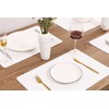 Wipeable Placemats Leather Table Mats Waterproof Heat-Resistant Easy to Clean