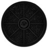 vhbw 4 x Activated Carbon Filters Compatible with Zanker KHP60260SA
