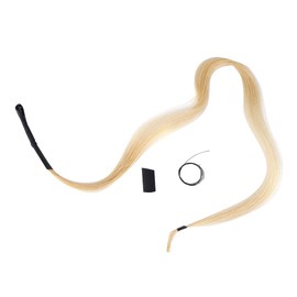 string bow hair horse tail hair easy to install violin bow hair ductile beautiful tone replacement erhu