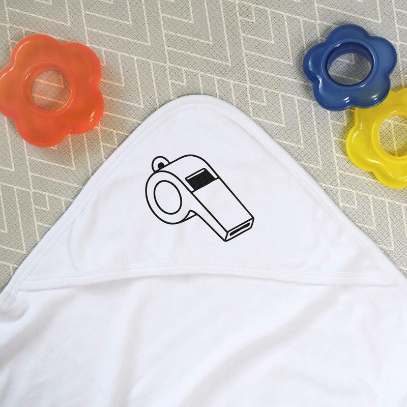 Azeeda 'Whistle' Baby Hooded Towel (HT00035084)