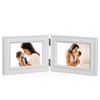 Tamolus 4x6 Double Horizontal Hinged Picture Frame Folding Photo Frame