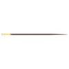 Clover 4971 Clover No.10 Agujas Apliques/Sharps, Negro/Oro