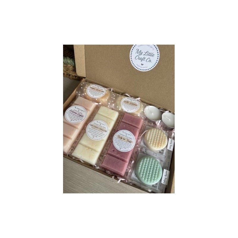 Autumn Scented Soy Wax Melts Box, Vegan Friendly, 7 Scents