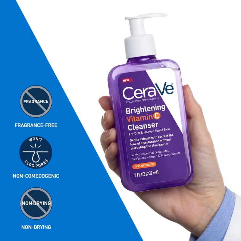 CeraVe Limpiador Tono Uniforme Vitamina C 236ml