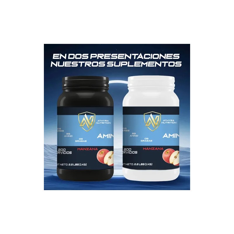 Aminoácidos Bcaas Suplemento Athyra Nutrition 1kg 200serv