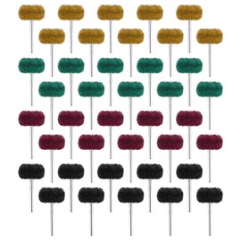 LUCKUT 40 Pack 1 inch Power Rotary Tool Buffing Wheels Abrasive Wheel Buffing Polishing Wheel Set for Rotary Tool - 1'' 40 Piece