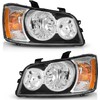 Vizotae Headlights with High/Low Beam Bulbs for 2001-2003 Toyota Highlander