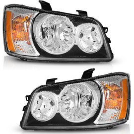 Vizotae Headlights with High/Low Beam Bulbs for 2001-2003 Toyota Highlander